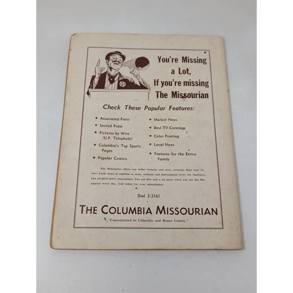 Vintage 1953 Columbia Missouri Recipe‎ Cook Book Desserts Pies House Wife 1950s